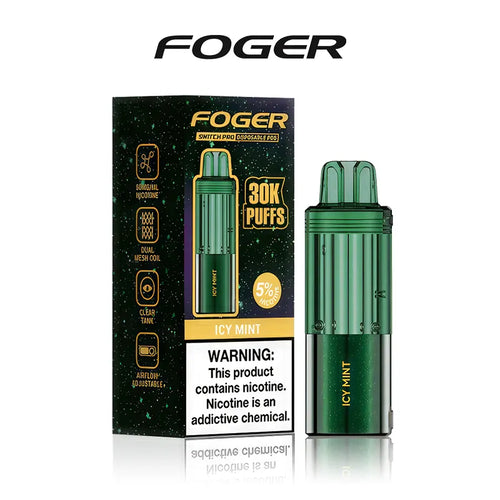 FOGER SWITCH PRO 30,000 PUFFS DISPOSABLE PODS BOX OF 5
